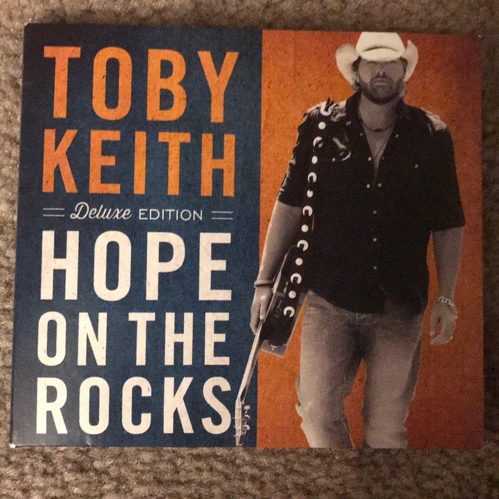 Toby Keith $19+! Hope on the Rocks Ctry CD Lk/New.
